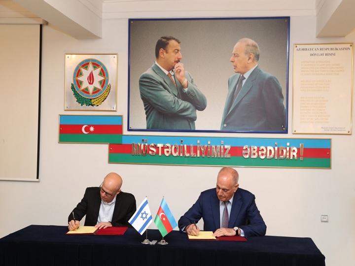 AZƏRTAC və İsrailin Tazpit agentliyi Əməkdaşlıq barədə Anlaşma Memorandumu imzalayıblar – FOTO