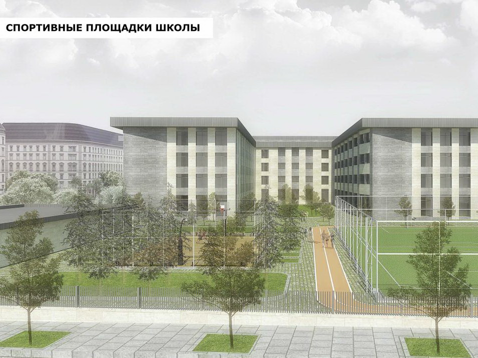Новая школа в Baku White City - ФОТО