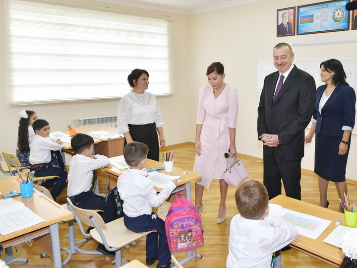 Президент Ильхам Алиев принял участие в открытии нового учебного комплекса - ФОТО