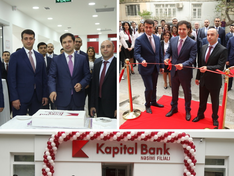 Kapital Bank представил обновленный филиал «Насими»