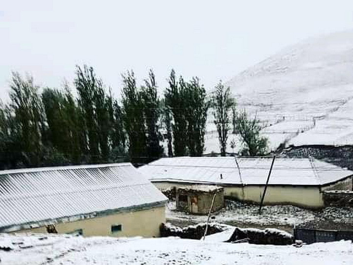 В Азербайджане выпал снег - ФОТО - ВИДЕО