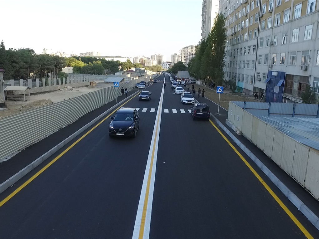 В Баку восстановлено движение на дороге, которая семь лет была закрыта – ФОТО