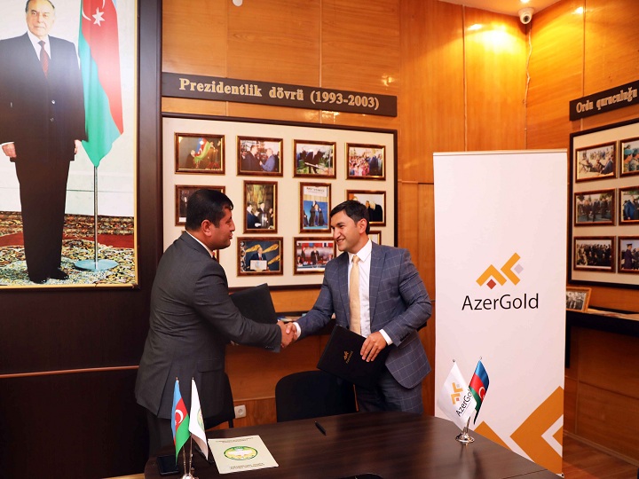 “AzerGold” QSC ilə ADAU arasında əməkdaşlıq memorandumu imzalanıb – FOTO