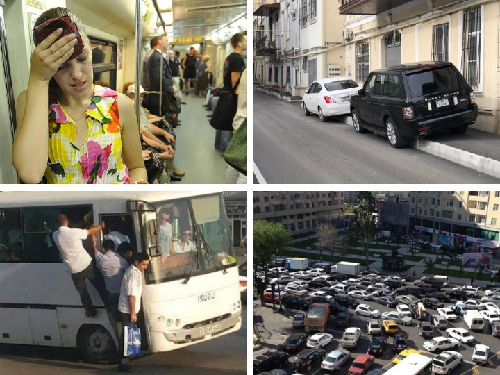 Пробки, душное метро и хаотичная парковка: что мешает Баку превратиться в Умный город? – ФОТО – ВИДЕО