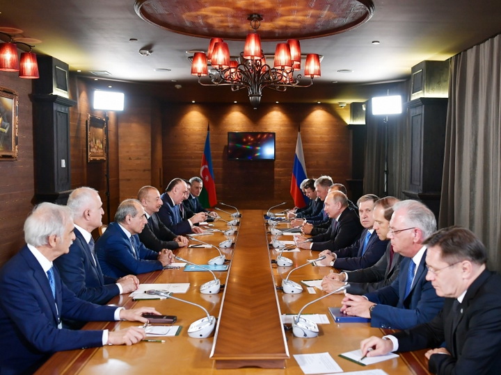 Владимир Путин: У нас хорошие планы, автором которых является Президент Азербайджана
