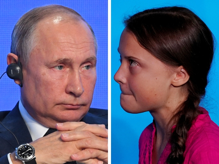 Грета Тунберг поменяла статус в твиттере из-за Путина