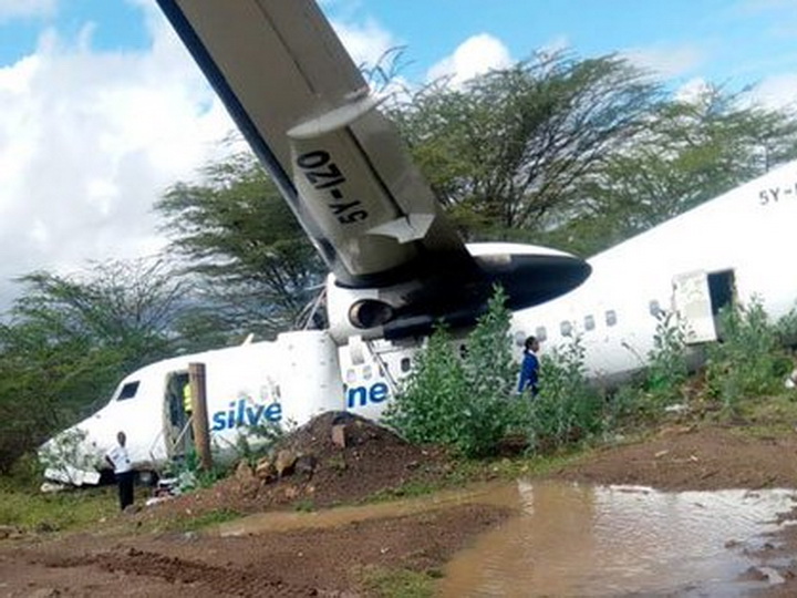 В Кении потерпел крушение частный самолет - ФОТО