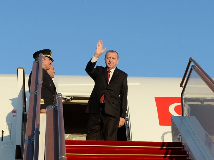 Завершился визит Президента Реджепа Тайипа Эрдогана в Азербайджан - ФОТО