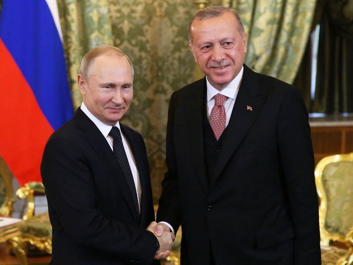 Путин пригласил Эрдогана в Россию
