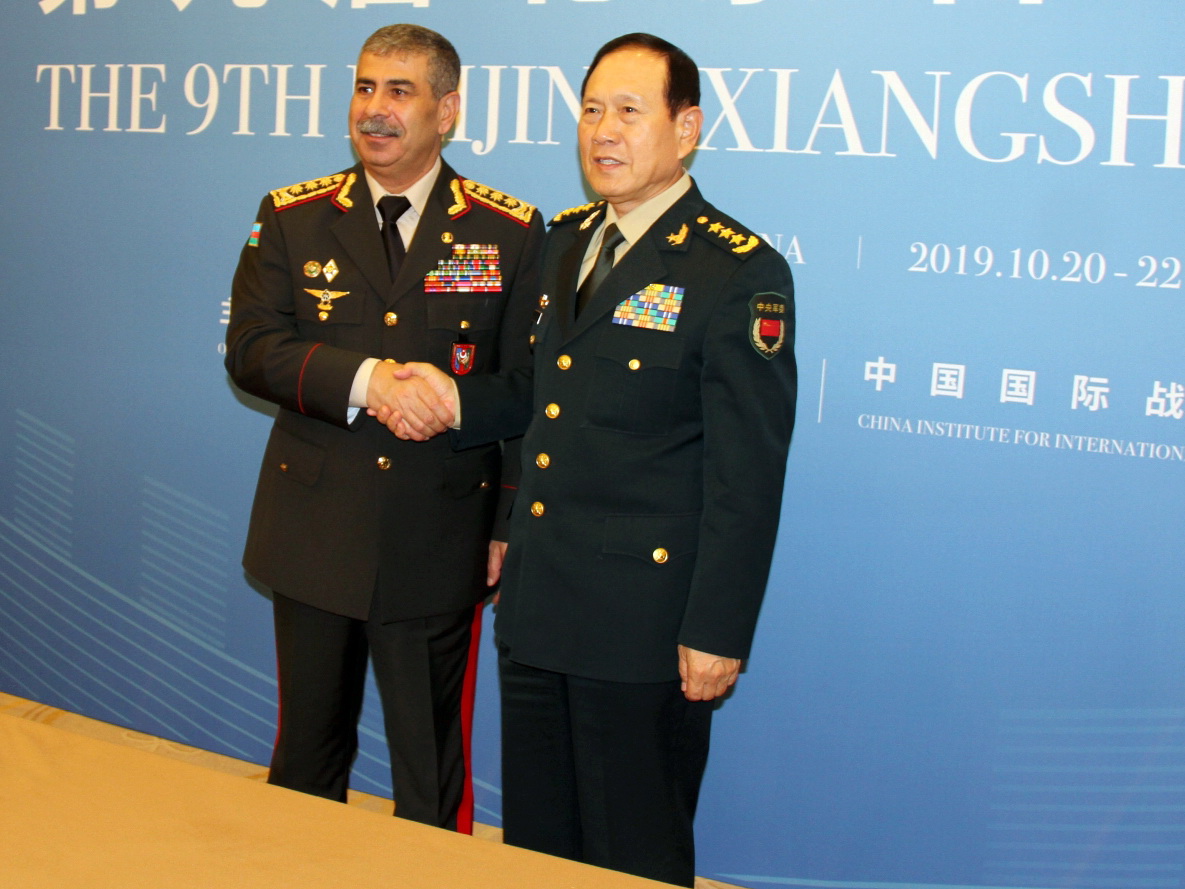 В Пекине состоялась встреча министров обороны Азербайджана и Китая - ФОТО