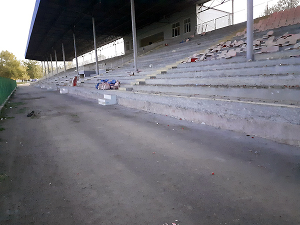 Tovuz şəhər stadionunda və Futbol Akademiyasında təmir-tikinti işləri davam edir - FOTO