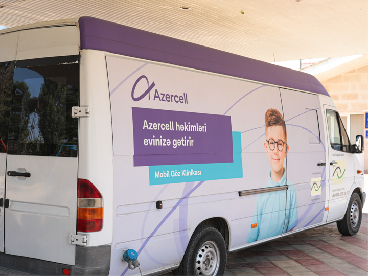 Новые визиты «Мобильной глазной клиники» Azercell