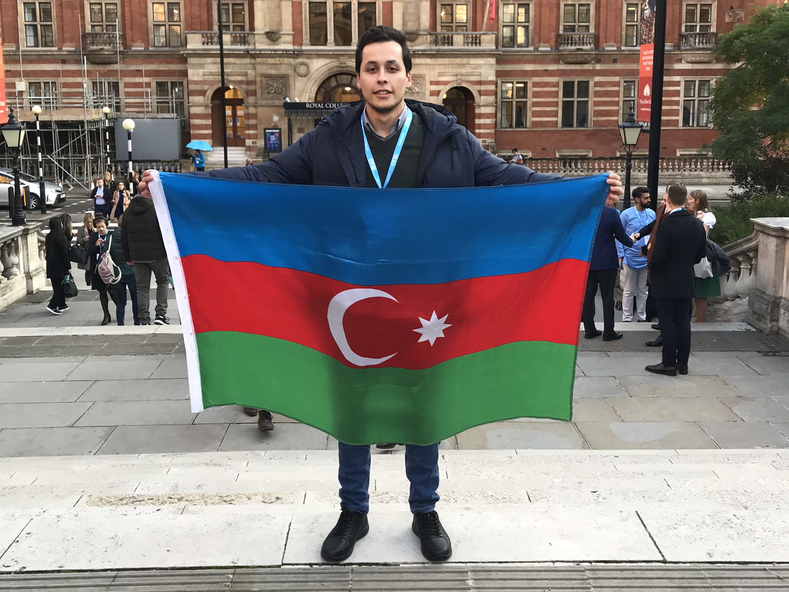 Гянджинец - единственный от Азербайджана стипендиат ВР на саммите One Young World – ФОТО