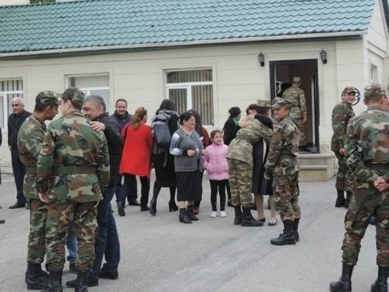 В Азербайджанской армии проходит день открытых дверей - ФОТО