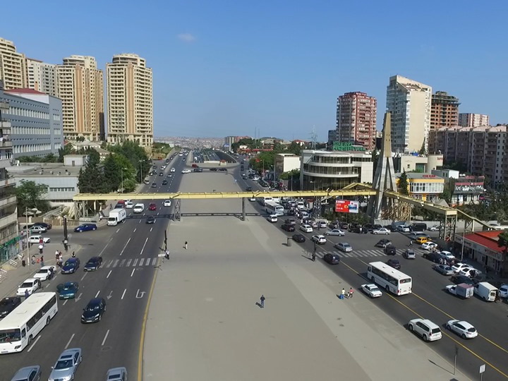 Огромный пешеходный переход в Баку оснастят лифтами - ФОТО - ПОДРОБНОСТИ
