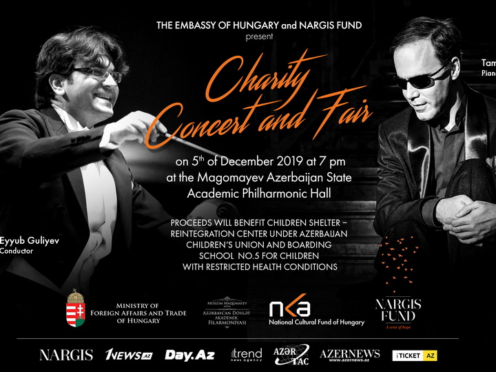 Фонд «Nargis» и посольство Венгрии в Азербайджане организуют очередной благотворительный концерт – ФОТО