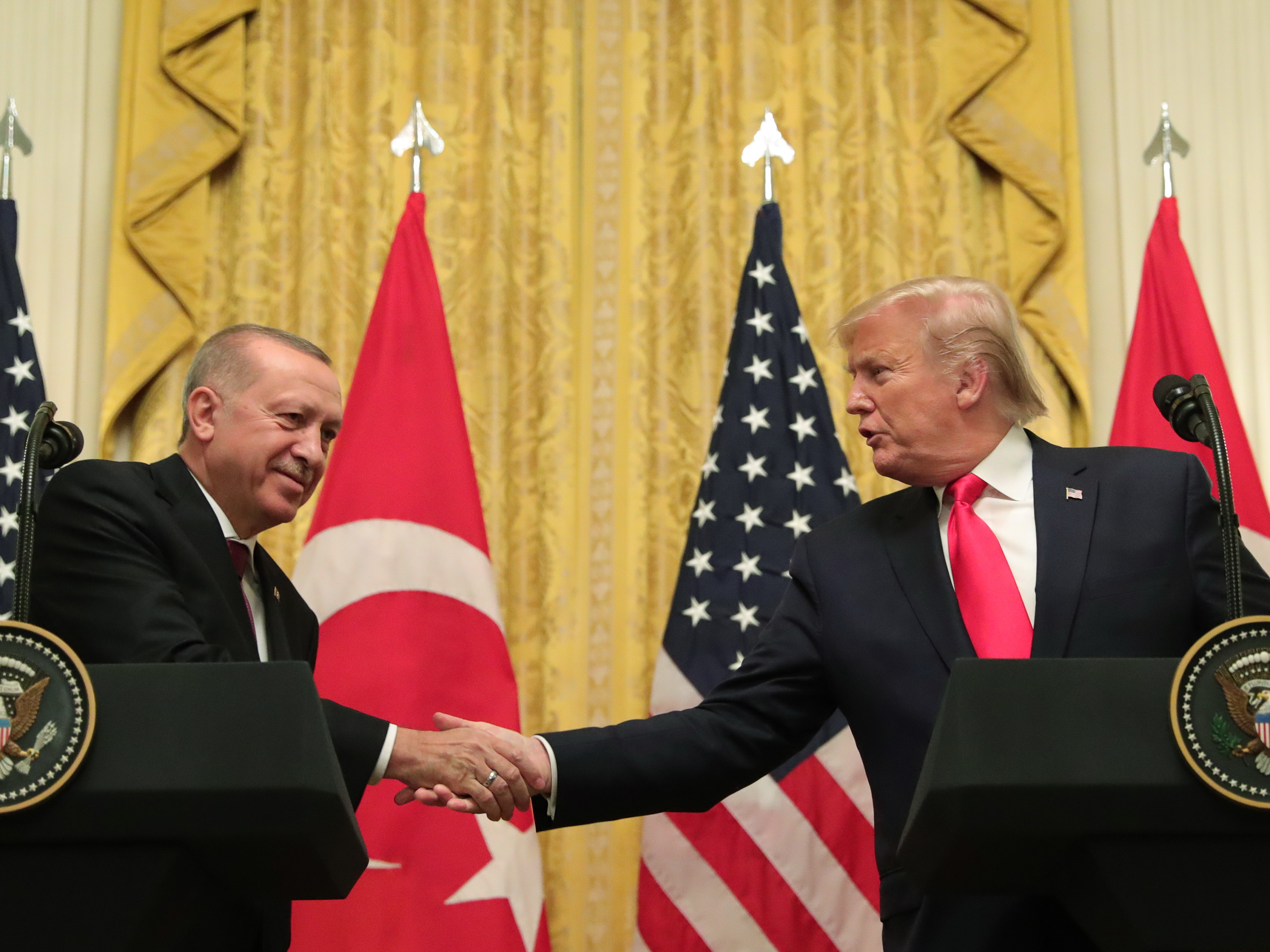 О чем говорили Трамп и Эрдоган?