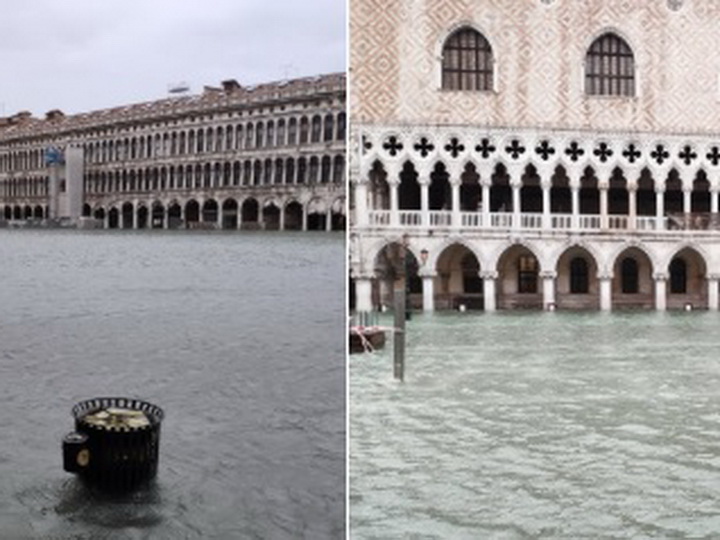 Ущерб от наводнения в Венеции составил €1 млрд