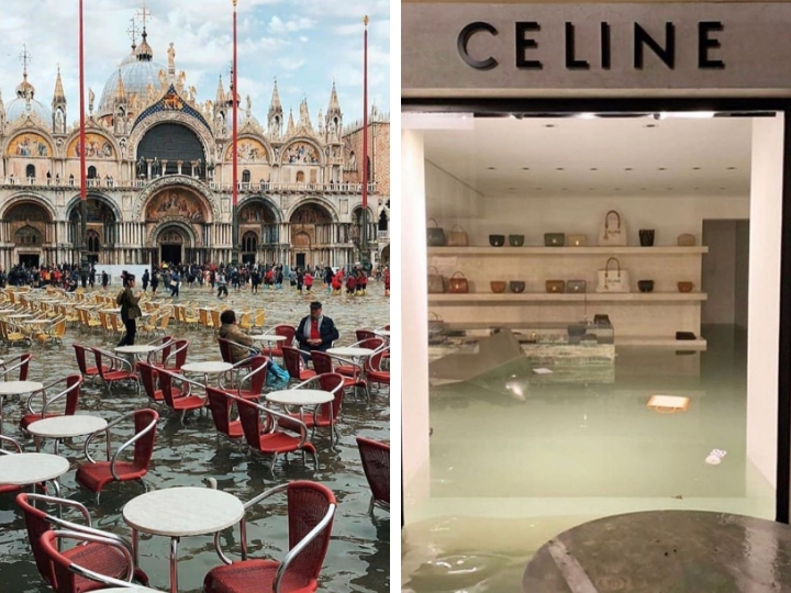 Утонувшая романтика: Как пострадали достопримечательности Венеции – ФОТО