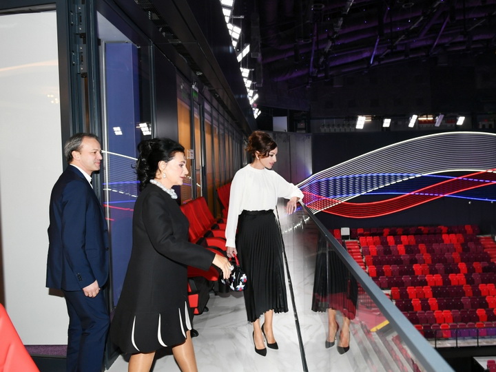 Первый вице-президент Мехрибан Алиева ознакомилась с Центром гимнастики в Олимпийском комплексе «Лужники» - ФОТО