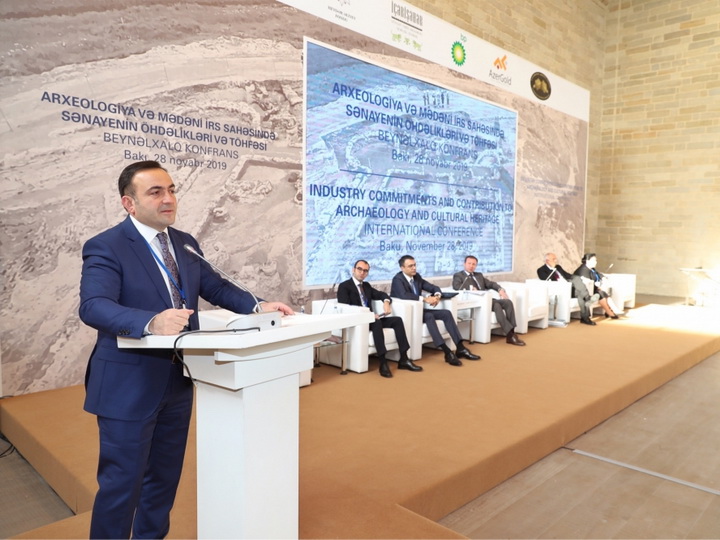 По инициативе Фонда Гейдара Алиева организован международный симпозиум «Промышленные обязательства: вклад в археологическое и культурное наследие»