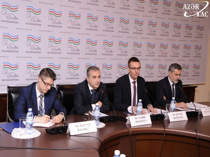 Bakıda Vişeqrad Qrupu ölkələrinin nümayəndələrinin iştirakı ilə dəyirmi masa keçirilir