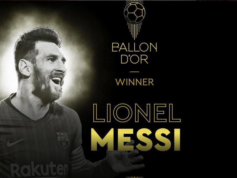 Messi 6-cı dəfə “Qızıl top”u qazandı