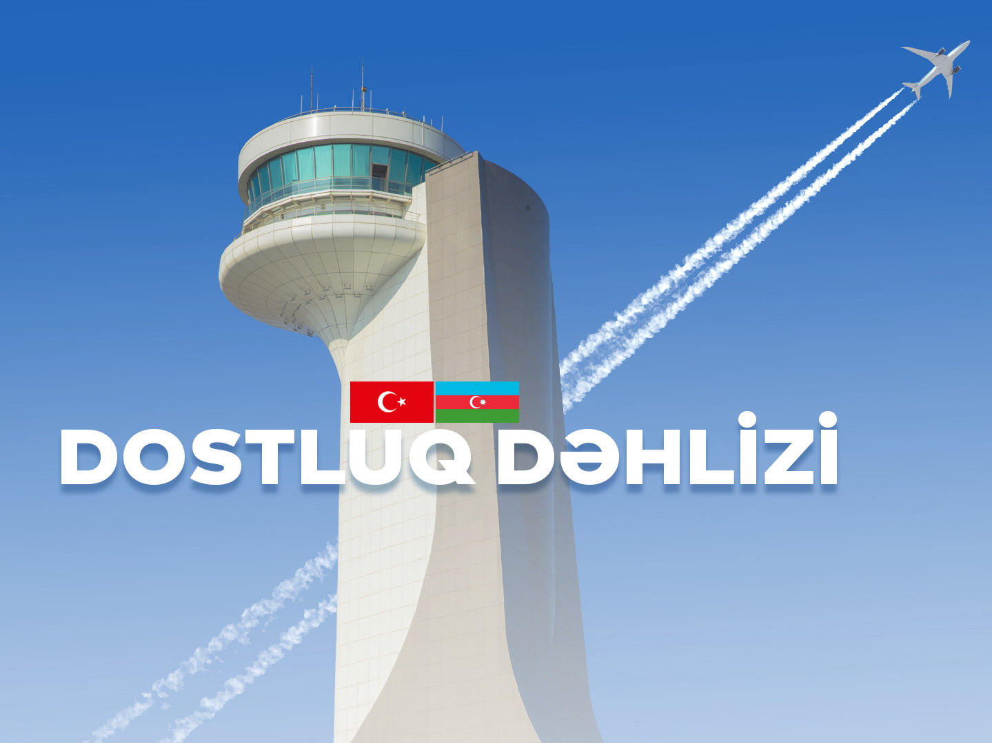 Новый воздушный коридор между Азербайджаном и Турцией назван «Коридором Дружбы» - ВИДЕО