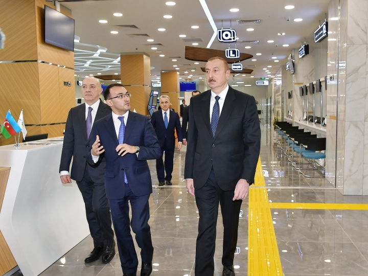 Президент Ильхам Алиев принял участие в открытии комплекса ASAN Həyat в Шамахе - ФОТО