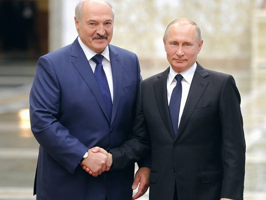 Путин поздравил Лукашенко с 20-летием подписания договора о создании Союзного государства