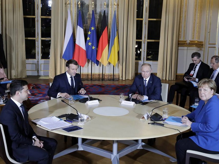 В Париже началась встреча лидеров «нормандской четверки» - ФОТО