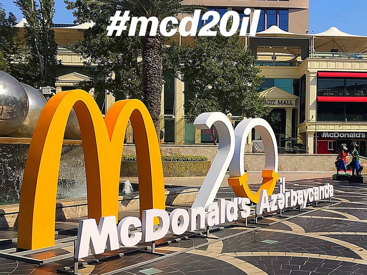 McDonald’s 20 il Azərbaycanda – VİDEO
