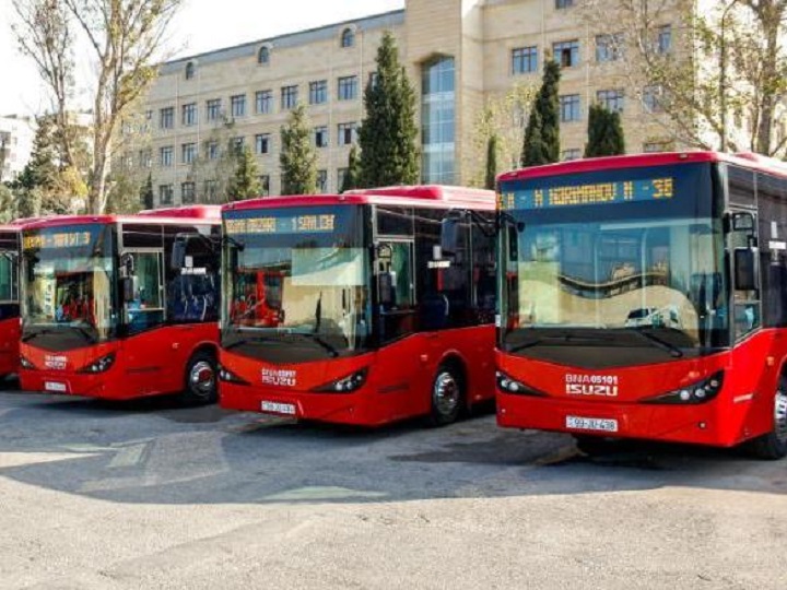 Bakıya 371 yeni avtobus gətirilib