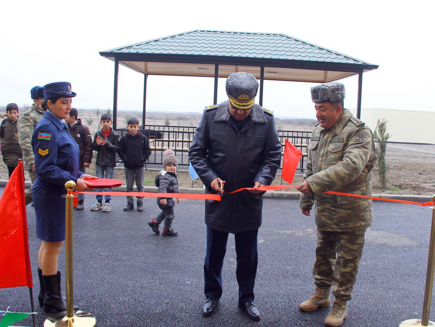 В воинской части Военно-воздушных сил сдано в пользование очередное жилое здание – ВИДЕО – ФОТО