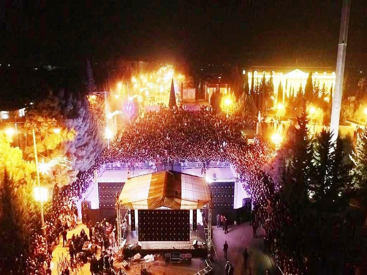 Yevlaxda Həmrəylik günü və Yeni il münasibəti ilə təntənəli konsert keçirilib – FOTO