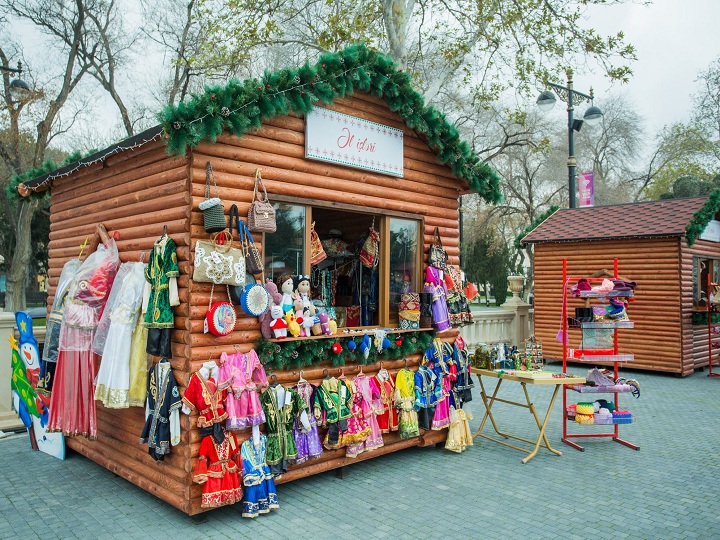 Qadınların və əlilliyi olan şəxslərin əl işləri Qış festival-yarmarkasında – FOTO