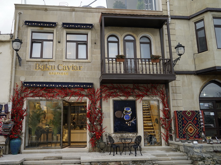 В Ичери шехер открылся первый в Азербайджане икорный бутик Baku Caviar – ФОТО