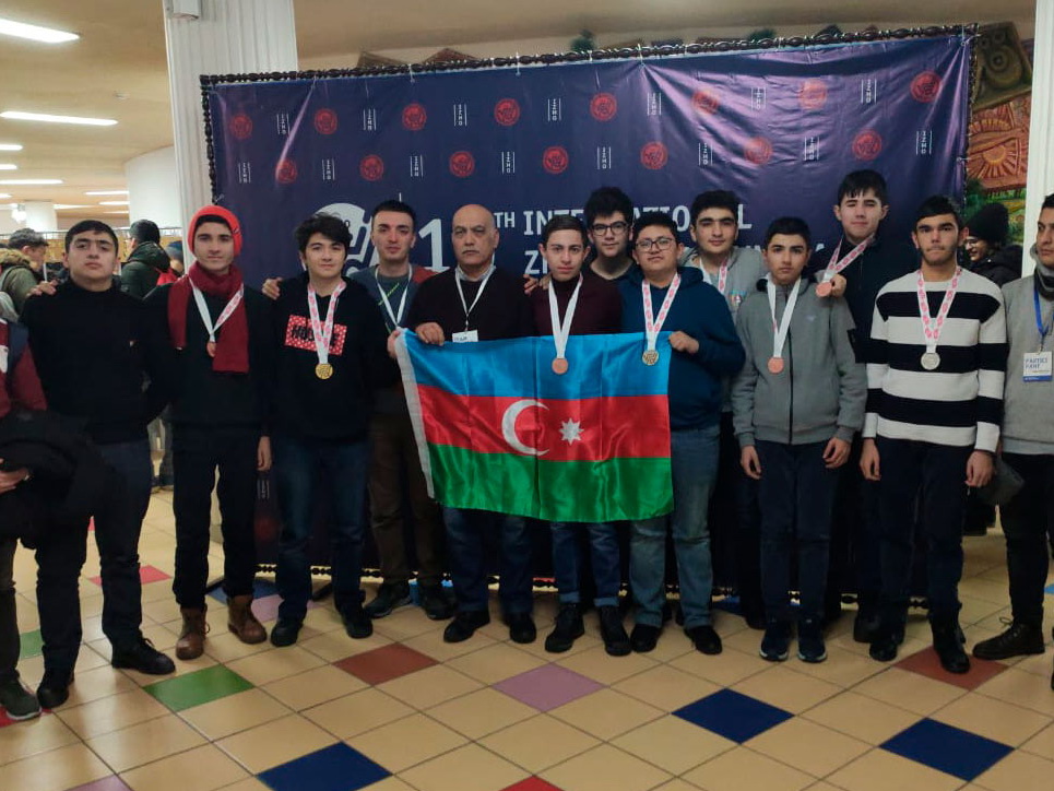 Первый успех азербайджанских школьников в 2020 году на Международной олимпиаде - ФОТО