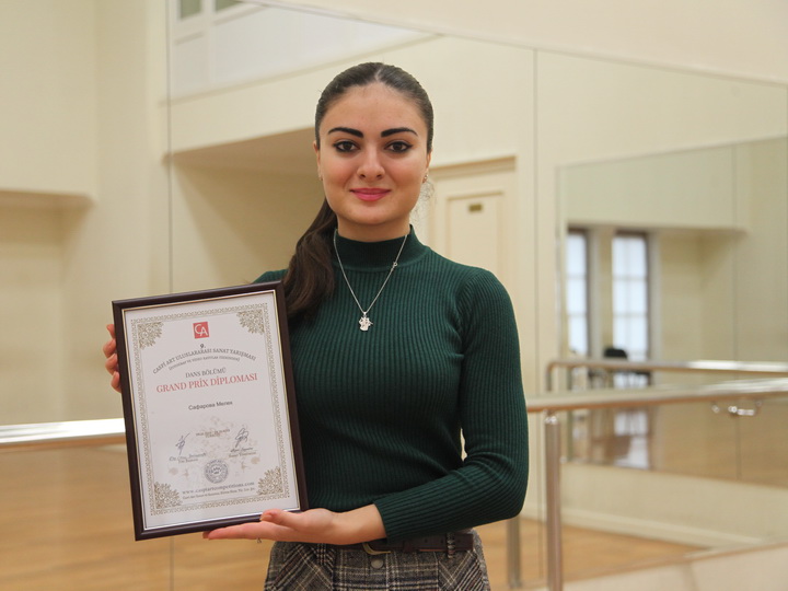 Азербайджанская актриса удостоена Гран-при международного конкурса – ФОТО