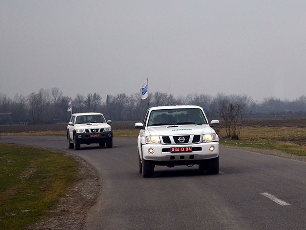 Мониторинг ОБСЕ на линии соприкосновения войск завершился без инцидентов