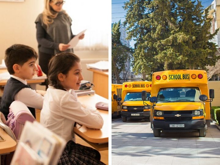Для ряда бакинских школ будут организованы школьные автобусы