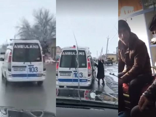 İşçilərini təcili tibbi yardım maşını ilə seçkiyə göndərən baş həkim şiddətli töhmət aldı