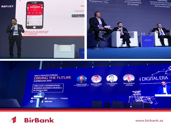 BirBank “Visa Cashless Forum”da iştirak edib