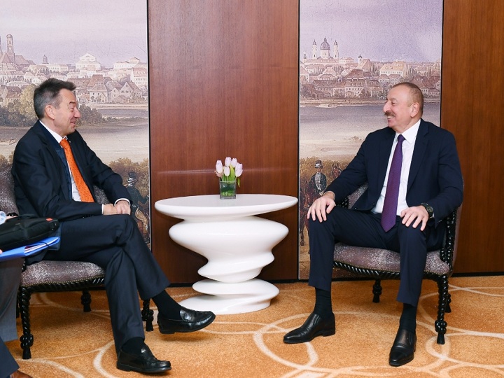 İlham Əliyev Beynəlxalq Qırmızı Xaç Komitəsinin prezidenti ilə görüşüb – FOTO – YENİLƏNİB