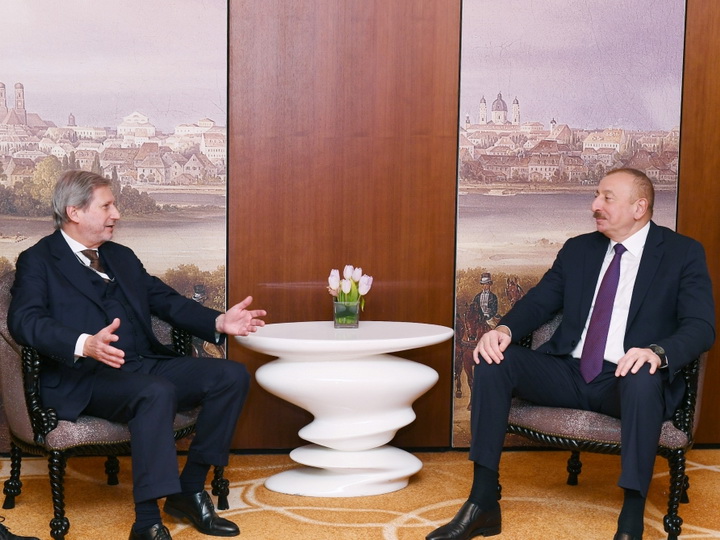 Состоялась встреча Президента Ильхама Алиева с комиссаром Европейского Союза - ФОТО