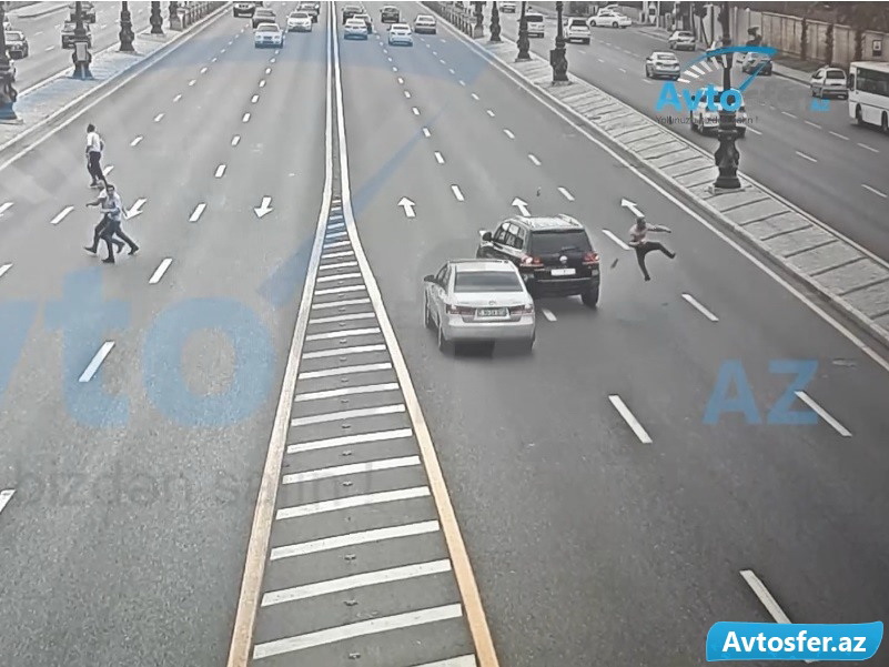 На этом проспекте Баку постоянно сбивают пешеходов – ШОКИРУЮЩЕЕ ВИДЕО
