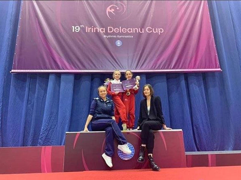 Gimnastımız Rumıniyada 3 qızıl medal qazanıb
