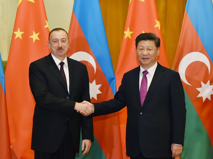 Си Цзиньпин выразил благодарность Президенту Ильхаму Алиеву