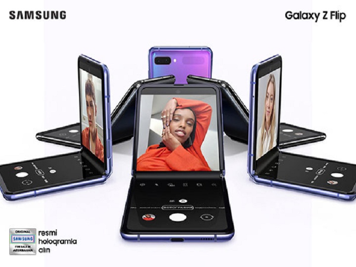 Yeni Galaxy Z Flip – Samsung-un təqdim etdiyi, inanılmaz “qatlanan” smartfon – FOTO