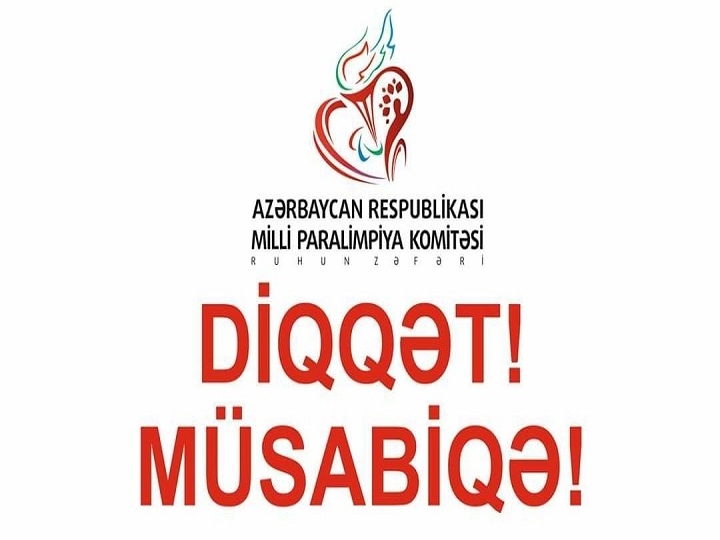 Azərbaycan Milli Paralimpiya Komitəsi müsabiqə keçirir  